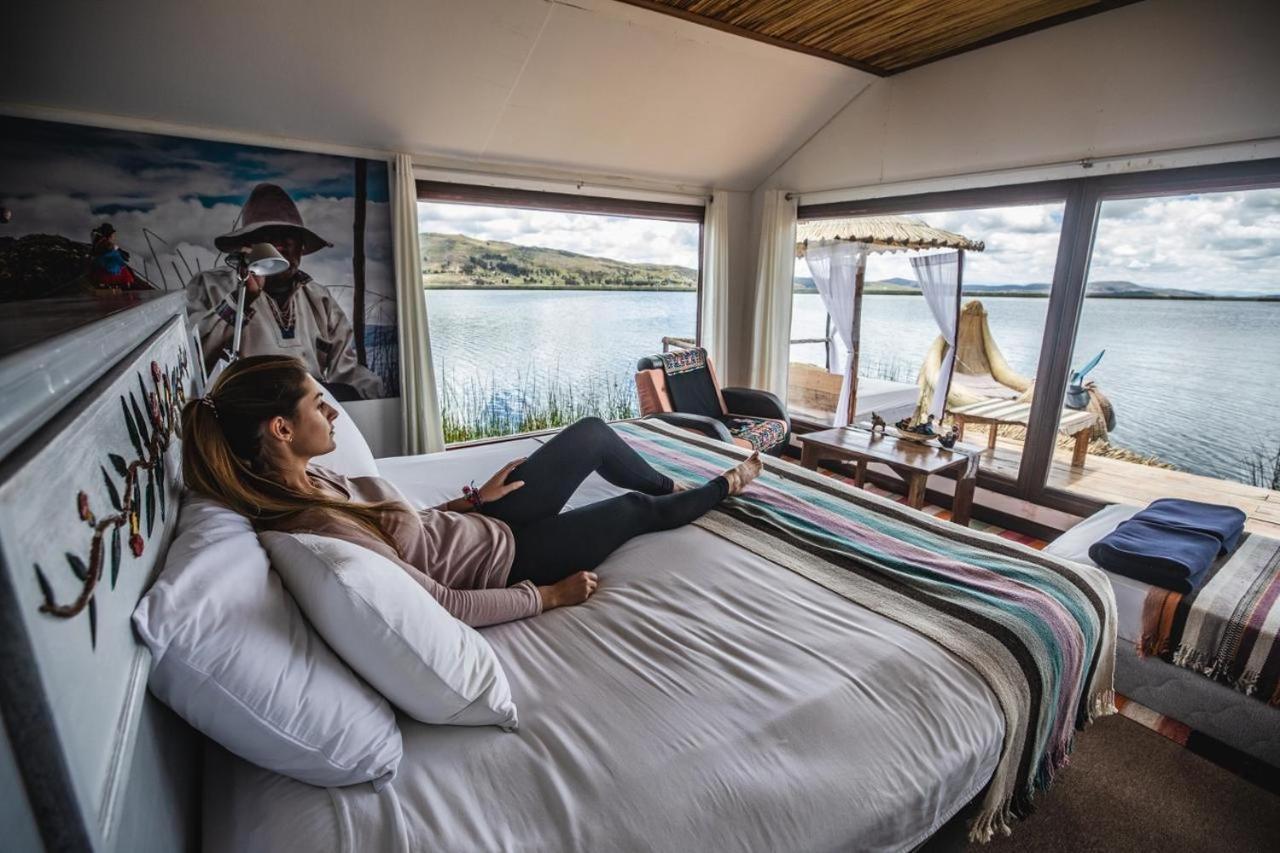Uros Kay Pacha Lodge Puno Buitenkant foto