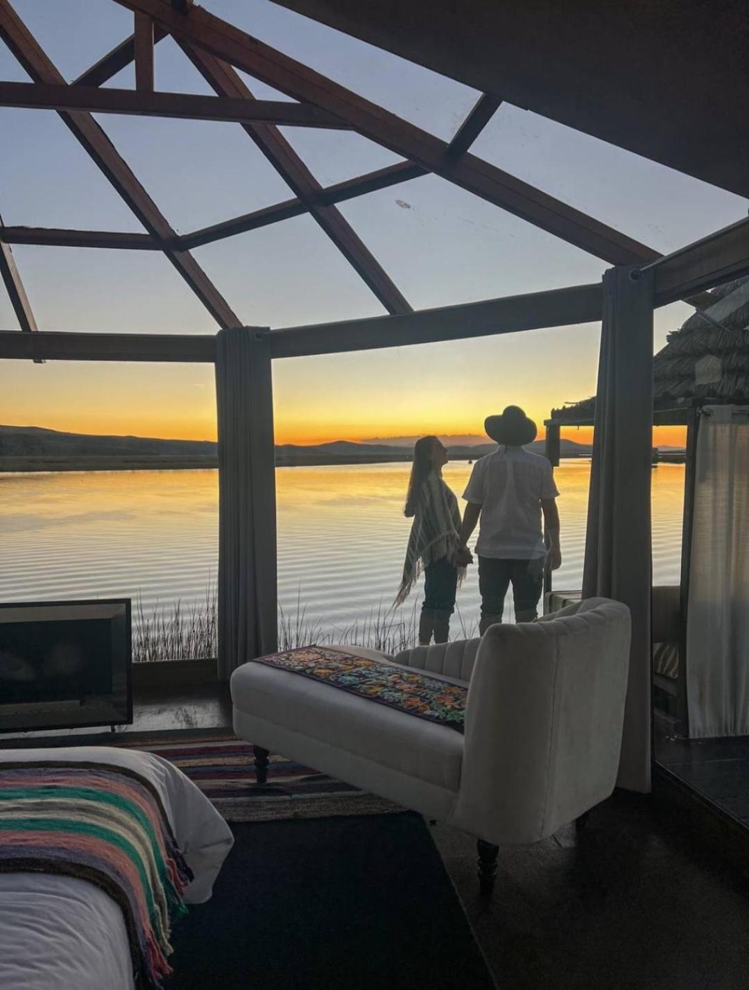 Uros Kay Pacha Lodge Puno Kamer foto
