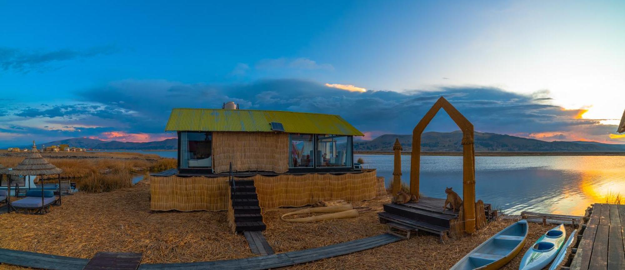 Uros Kay Pacha Lodge Puno Buitenkant foto